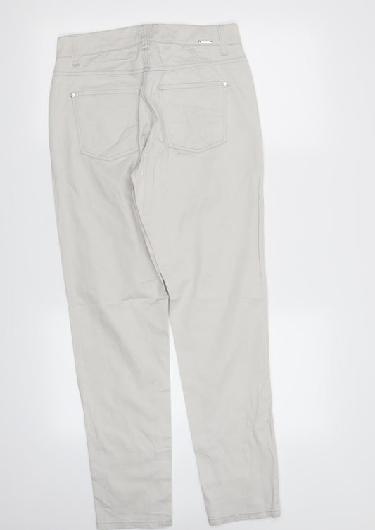 Cambio Womens Ivory   Trousers  Size 6 L29.5 in