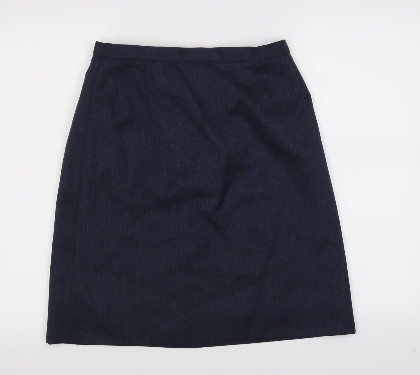 Preworn Womens Blue   A-Line Skirt