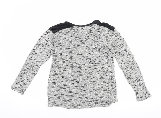 Pull&Bear Womens Grey   Pullover Jumper Size S