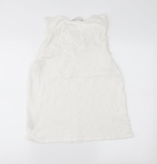 lounge wear  Womens White   Tunic Tank Size 12