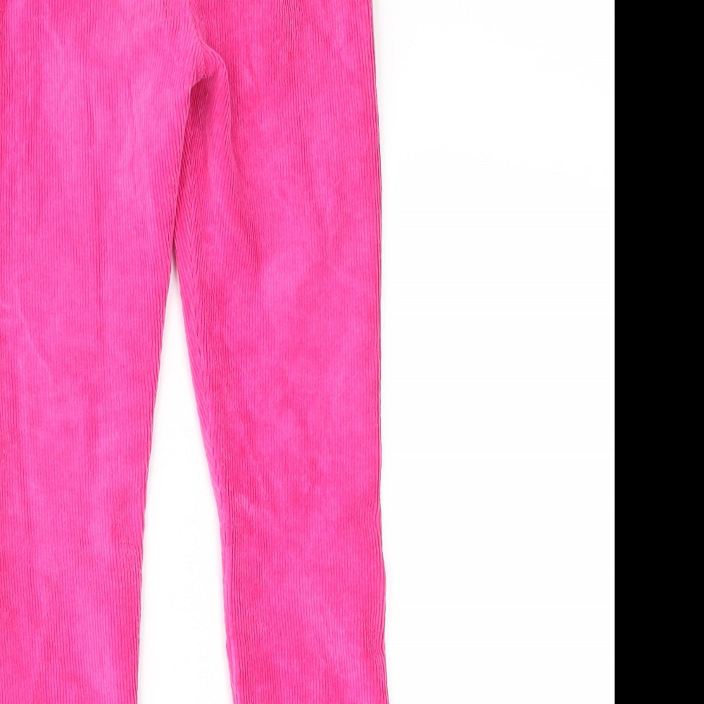 Nutmeg Girls Pink   Jegging Trousers Size 3-4 Years