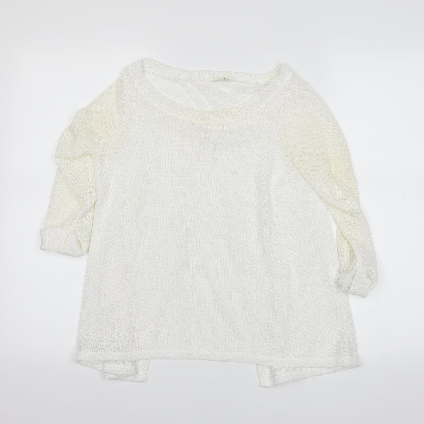 River Island Womens White   Basic T-Shirt Size 6