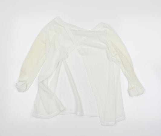 River Island Womens White   Basic T-Shirt Size 6