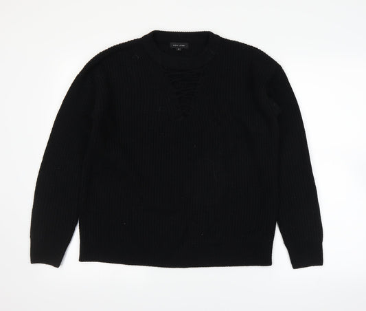 New Look Womens Black   Pullover Jumper Size 12