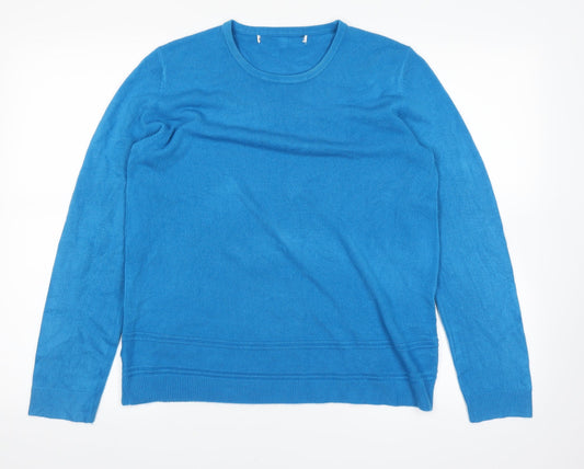 Preworn Mens Blue    T-Shirt Size L