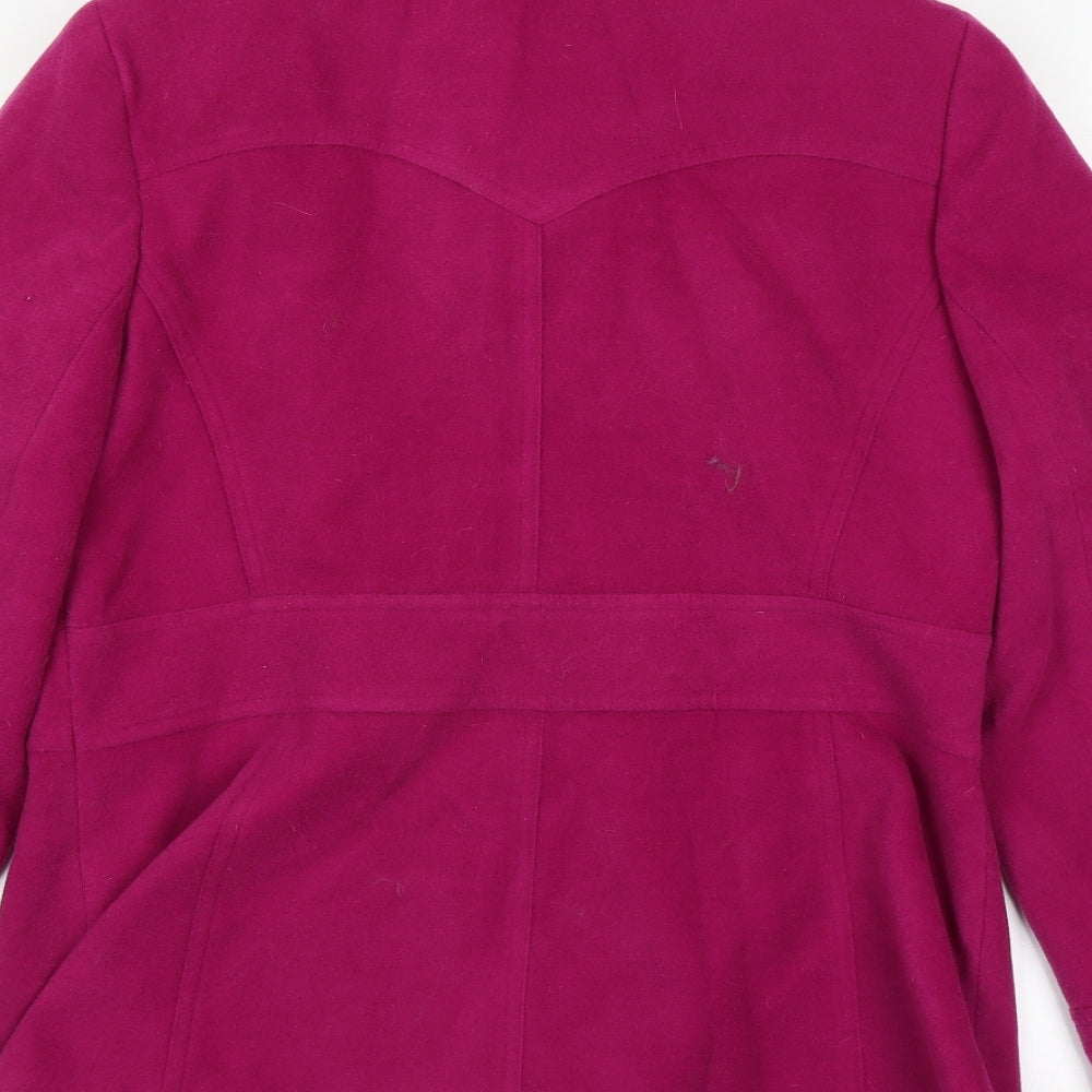 F&F Womens Pink   Overcoat Coat Size 14