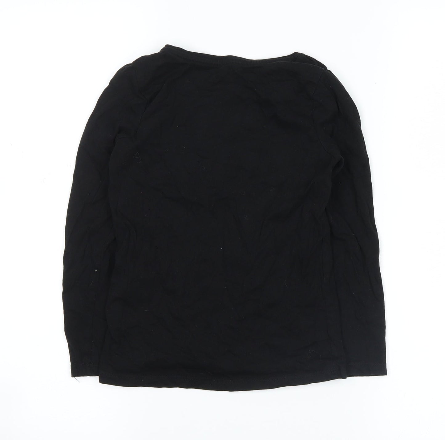 Primark Girls Black   Basic Casual Size 7-8 Years  - sparkle