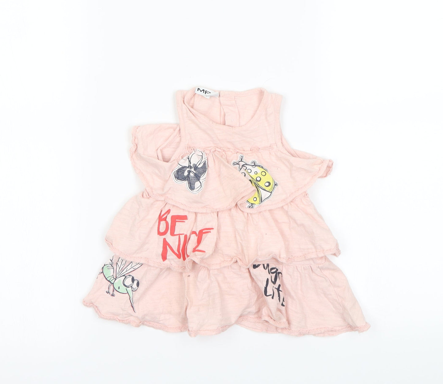 mek Girls Pink   Trapeze & Swing  Size 6-9 Months