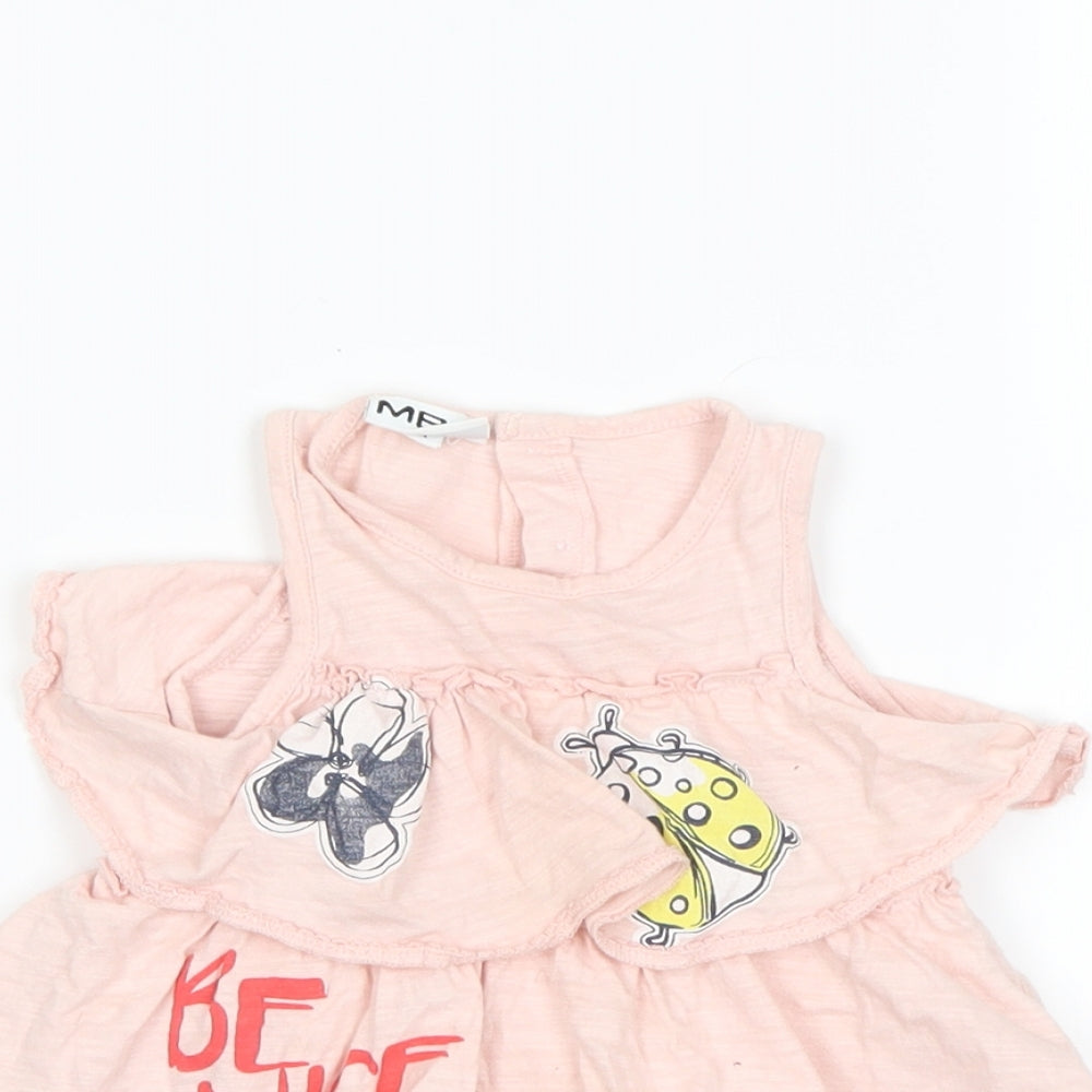 mek Girls Pink   Trapeze & Swing  Size 6-9 Months
