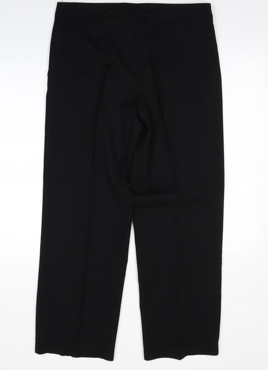 Next  Womens Black   Dress Pants Trousers Size 12 L28 in