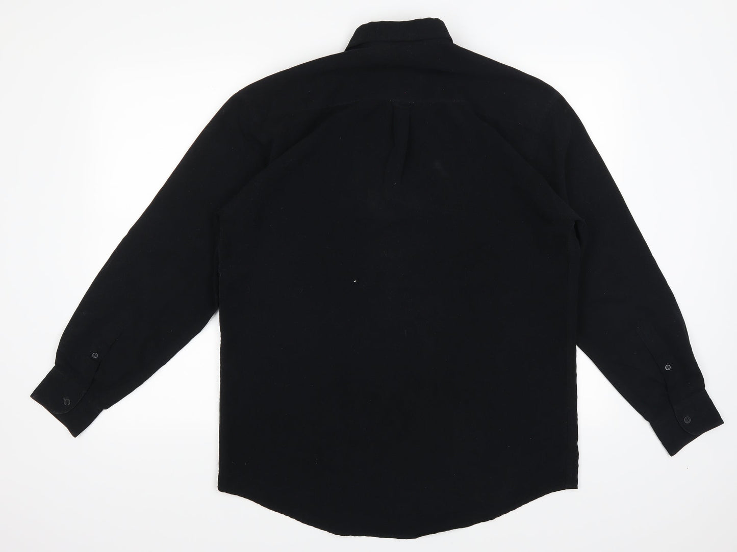Giorgio Mens Black    Button-Up Size M