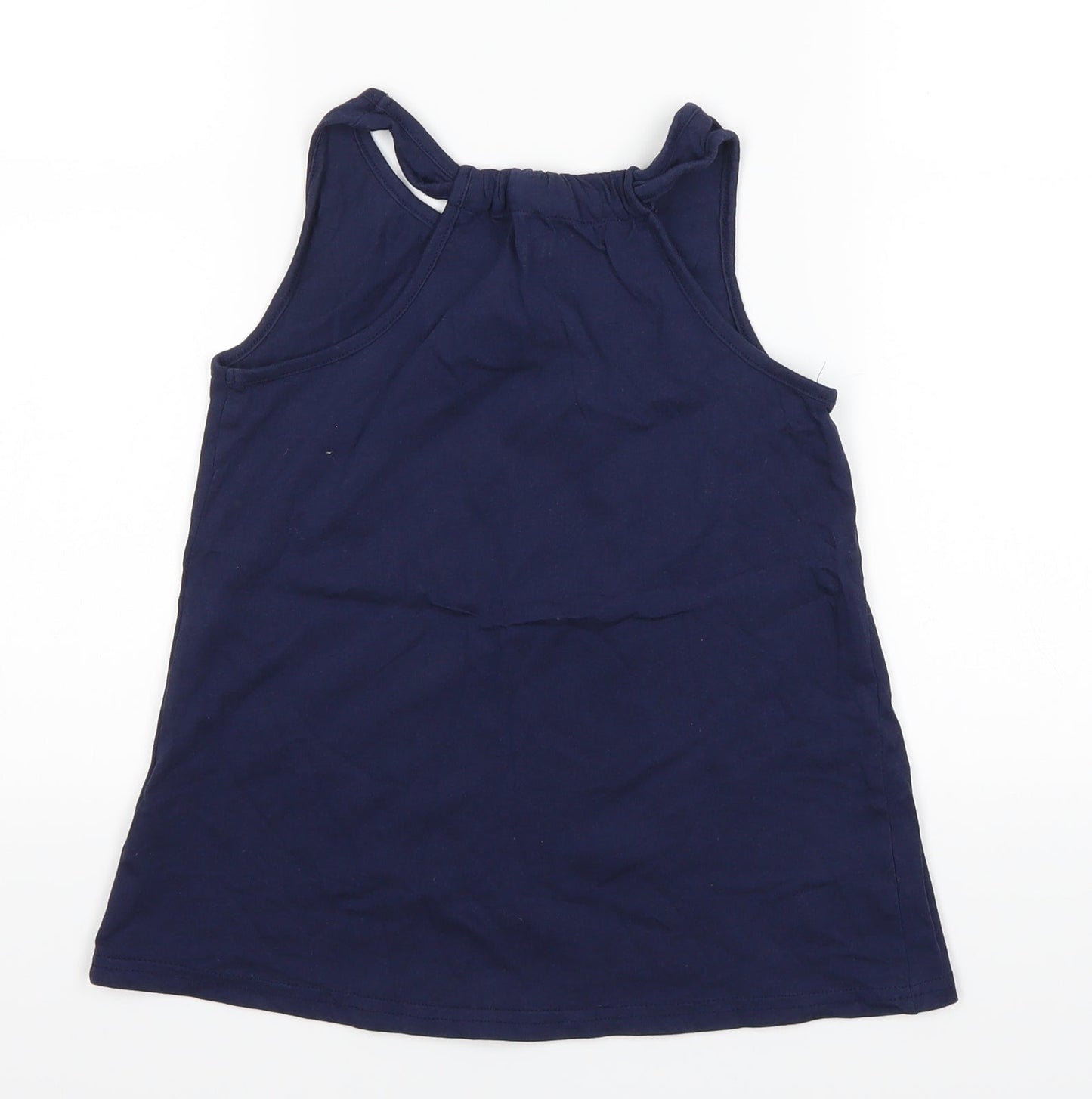 Nutmeg Girls Blue   Basic Tank Size 2-3 Years