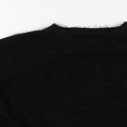 Preworn Womens Black   Pullover Jumper Size 12