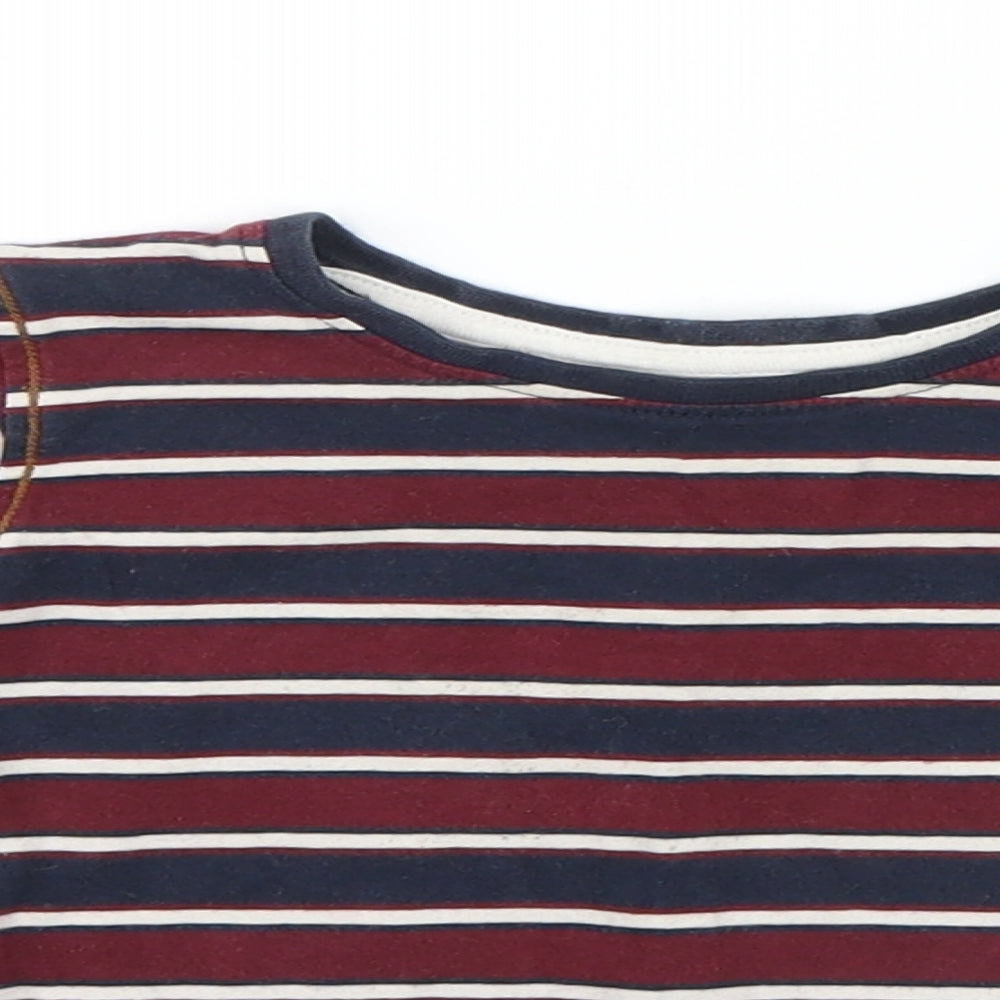 Primark Boys Blue Striped  Basic T-Shirt Size 12-18 Months