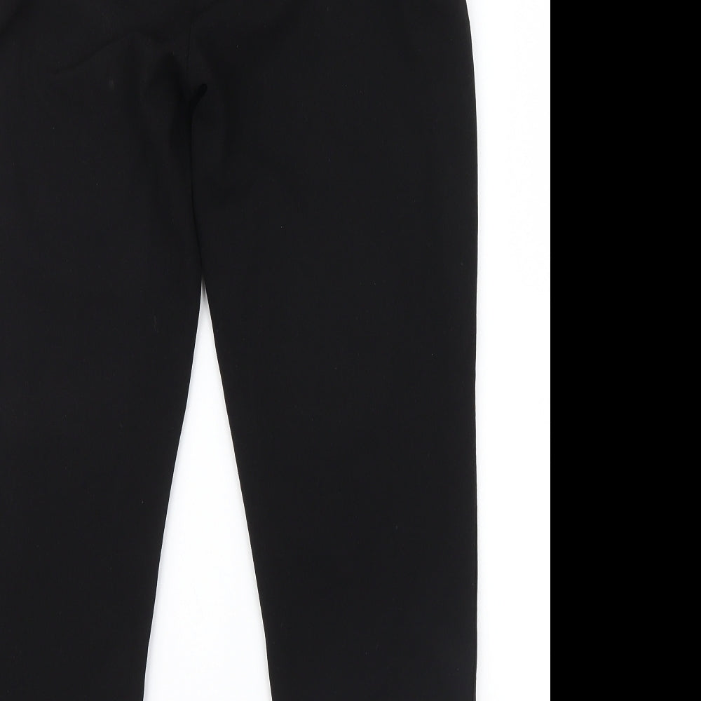 NEXT Womens Black   Trousers  Size 6 L24.5 in