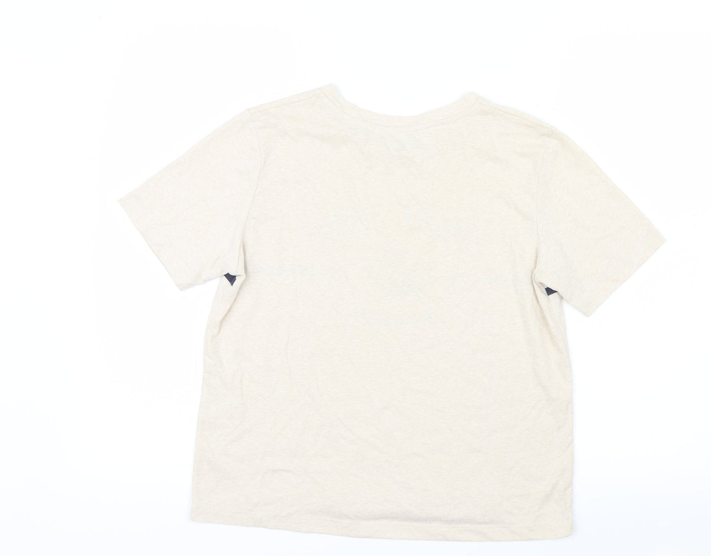 Cooperative Womens Ivory   Basic T-Shirt Size M