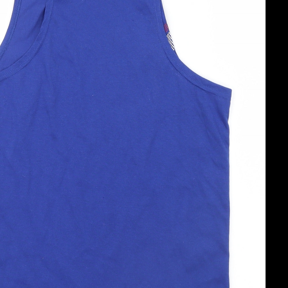 Lonsdale Mens Blue   Basic Tank Size S