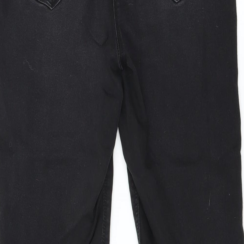 Preworn Womens Grey   Skinny Jeans Size 16 L27 in