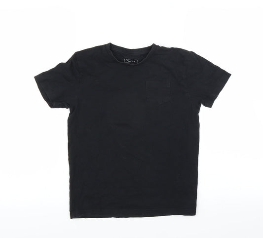 NEXT Boys Black   Basic T-Shirt Size 8 Years