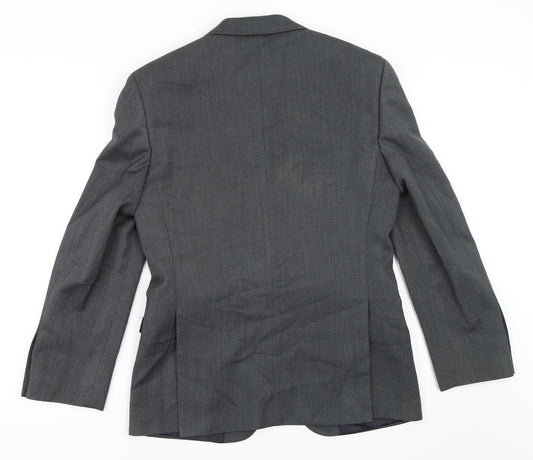 Burton Mens Grey   Jacket Blazer Size 36