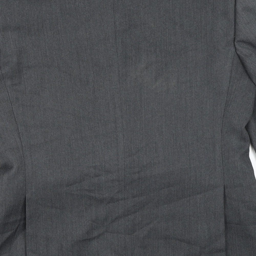 Burton Mens Grey   Jacket Blazer Size 36