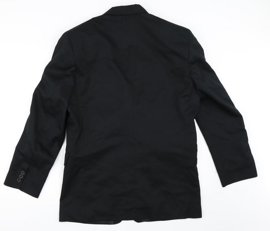 Sequel Mens Black   Jacket Blazer Size 40