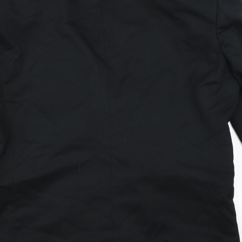 Sequel Mens Black   Jacket Blazer Size 40