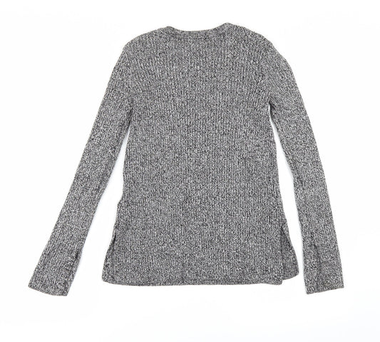 H&M Womens Grey   Pullover Jumper Size XS