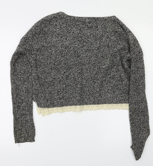Preworn Womens Black   Pullover Jumper Size S