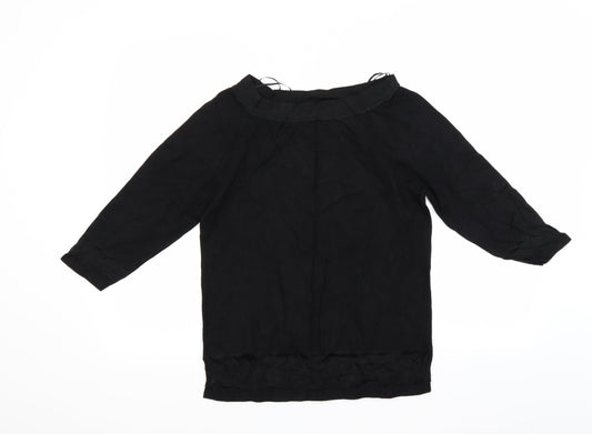 Dunnes Stores Womens Black   Basic Blouse Size L