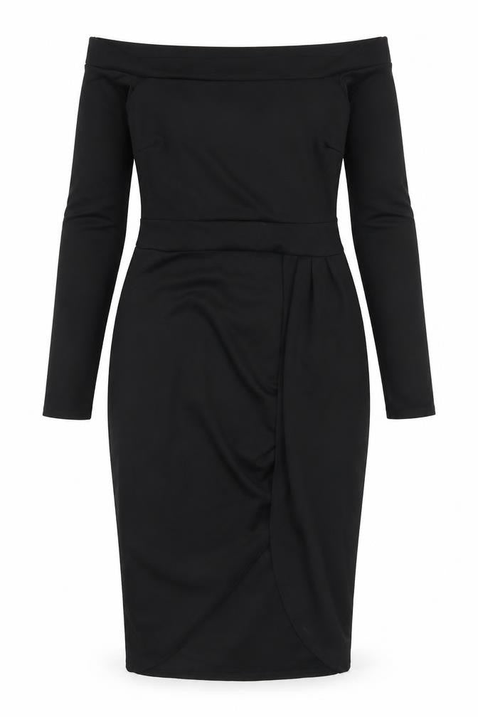 PRETTYLITTLETHING Womens Black   Bodycon  Size 10