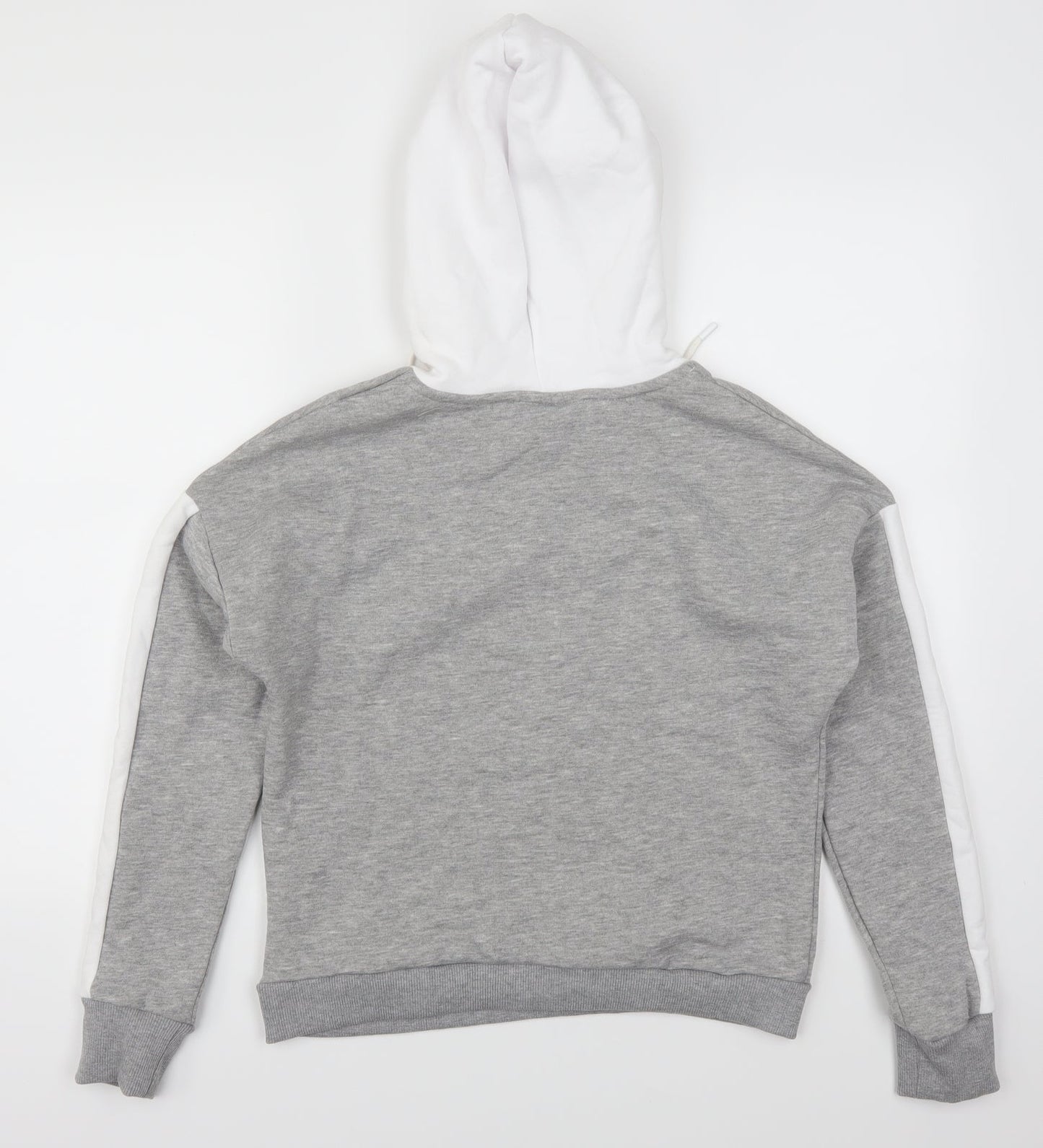 Closure Womens Grey   Pullover Hoodie Size 10