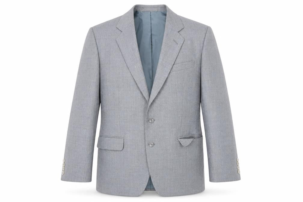 St Michael Mens Grey Jacket Blazer Size M