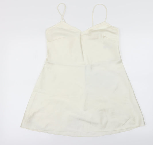 Marks and Spencer Womens Ivory   Basic Blouse Size 10