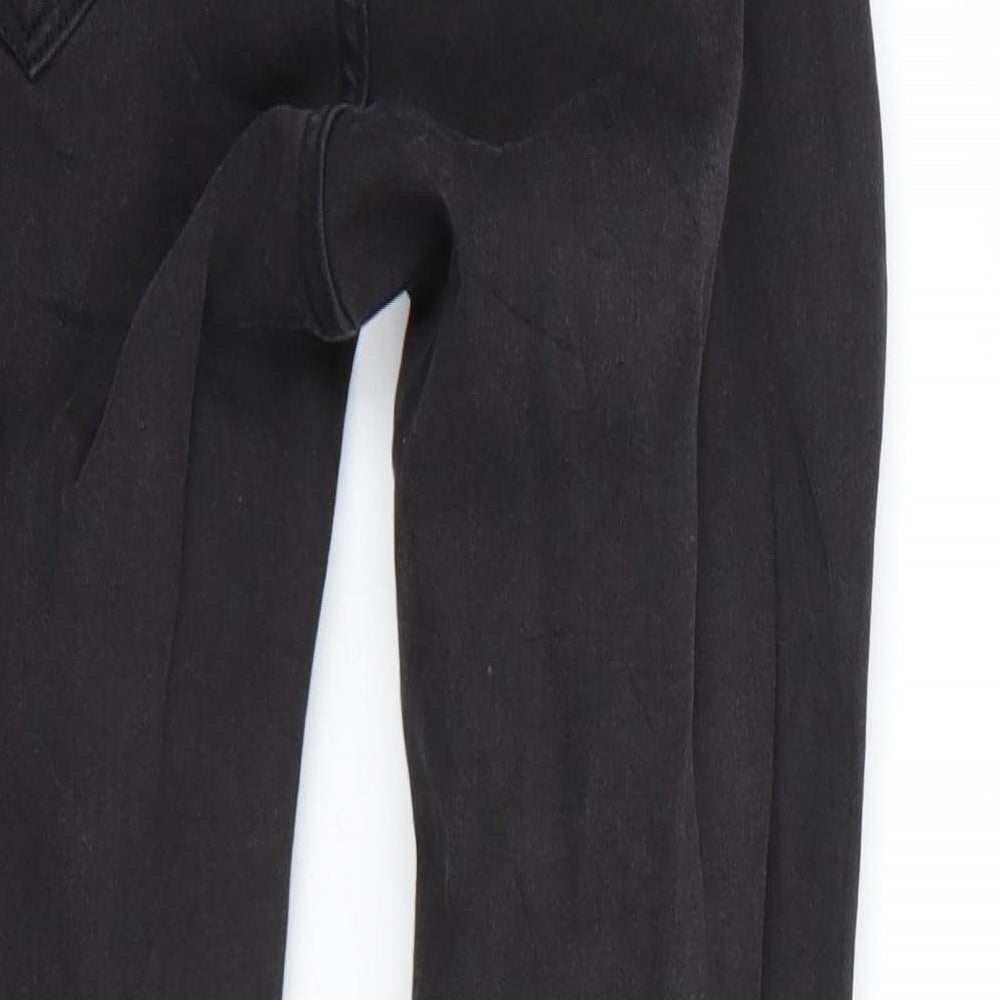 Preworn Womens Black   Straight Jeans Size 8 L28 in