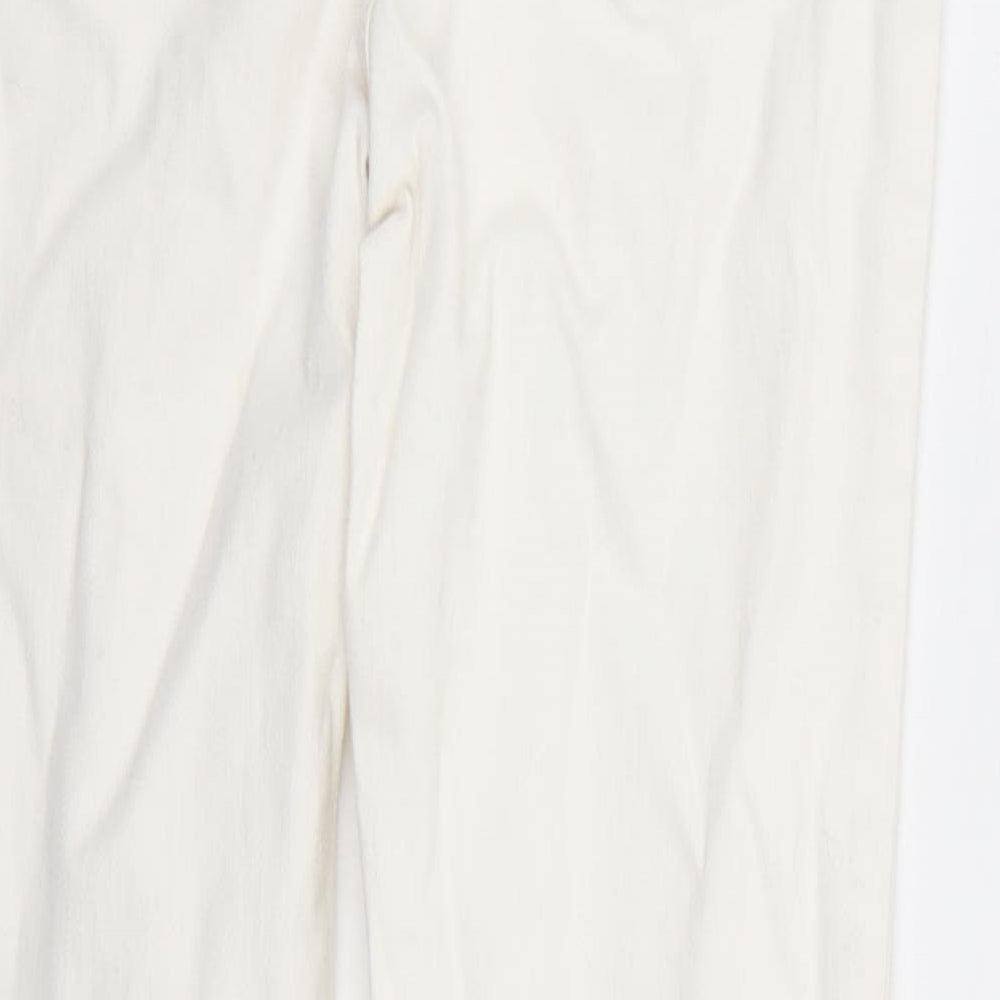 Newlook Womens White   Skinny Jeans Size 10 L27 in