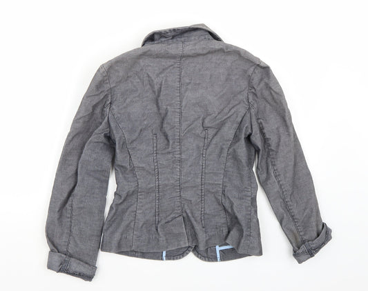 Oasis Womens Blue   Jacket Coat Size 8