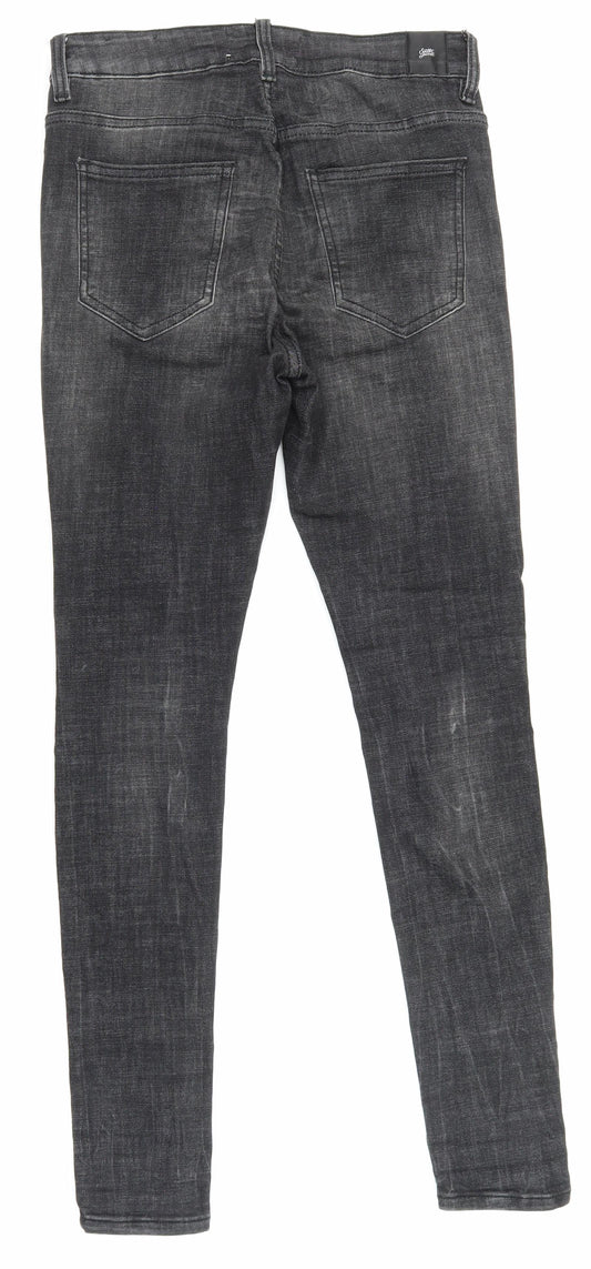 Sixth June Womens Black  Denim Skinny Jeans Size 10
