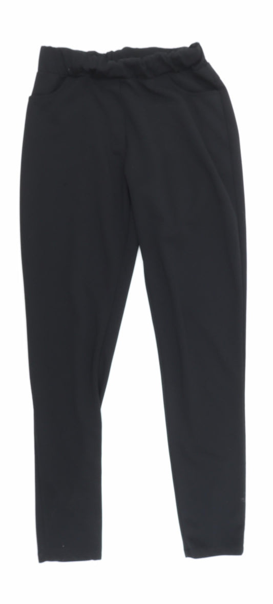Paris Womens Black   Trousers  Size 6