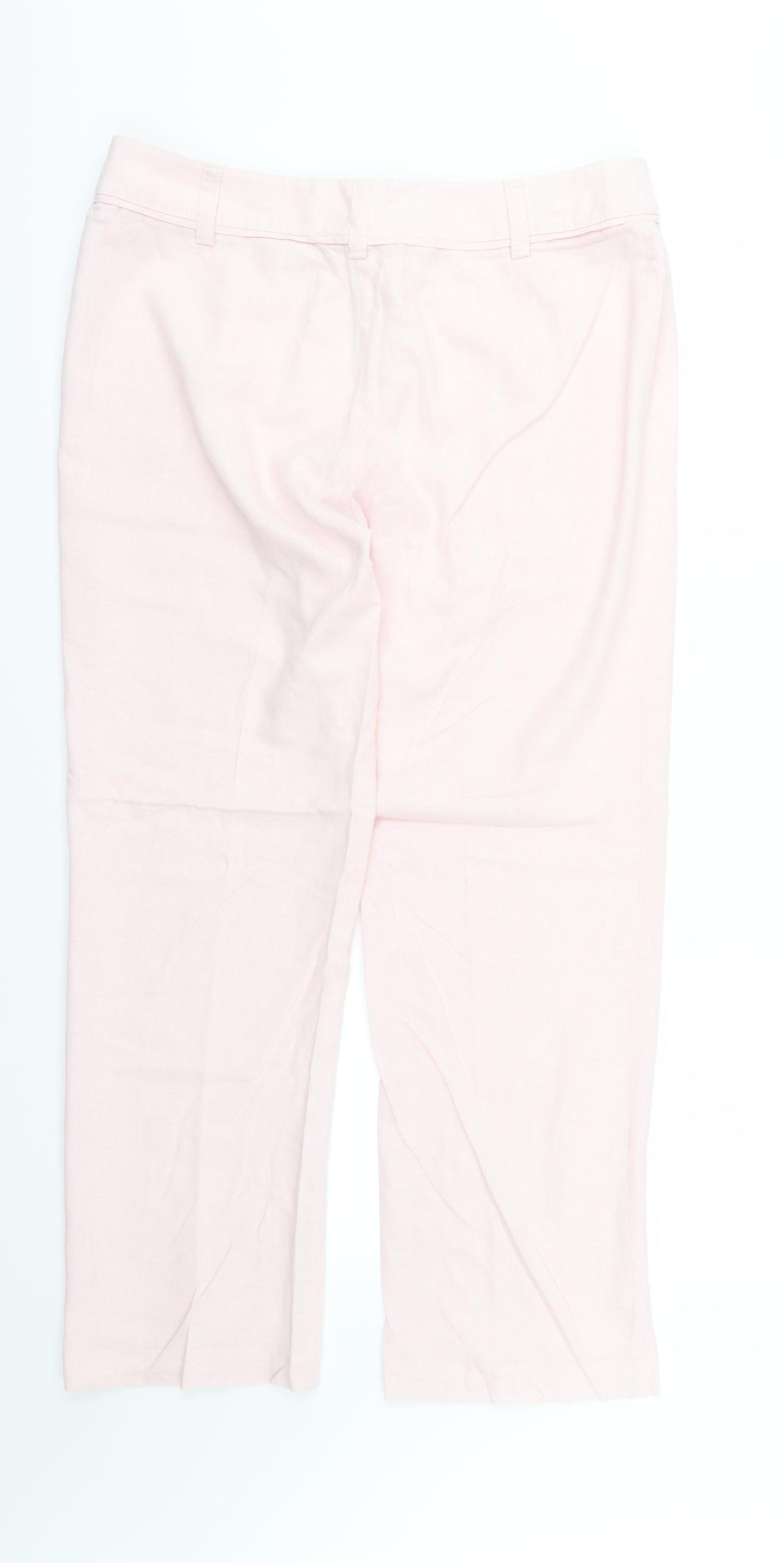Marks and Spencer Womens Pink   Trousers  Size 36 L30 in