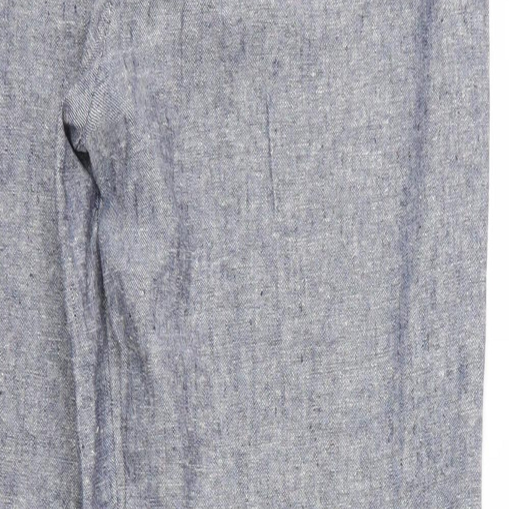 Damart Womens Blue   Trousers  Size 14 L29 in