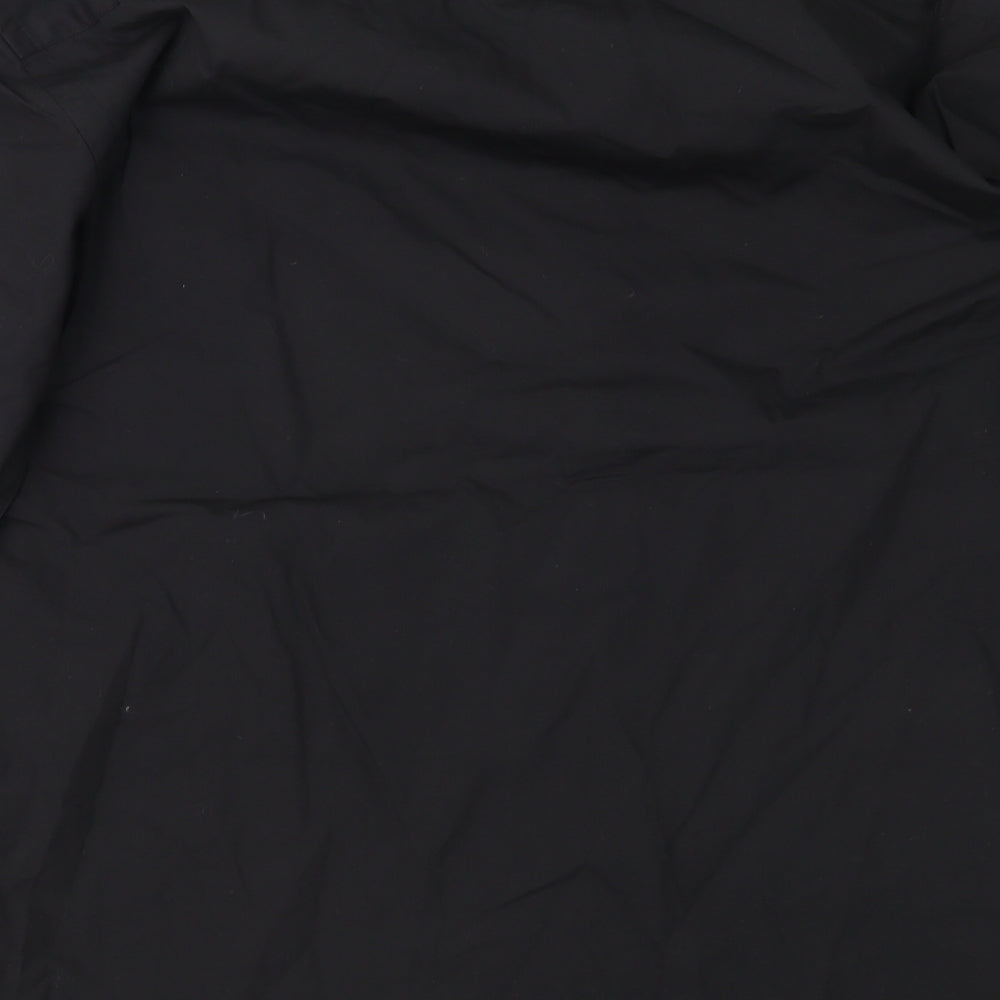 Dunnes Stores Mens Black    Button-Up Size 16.5