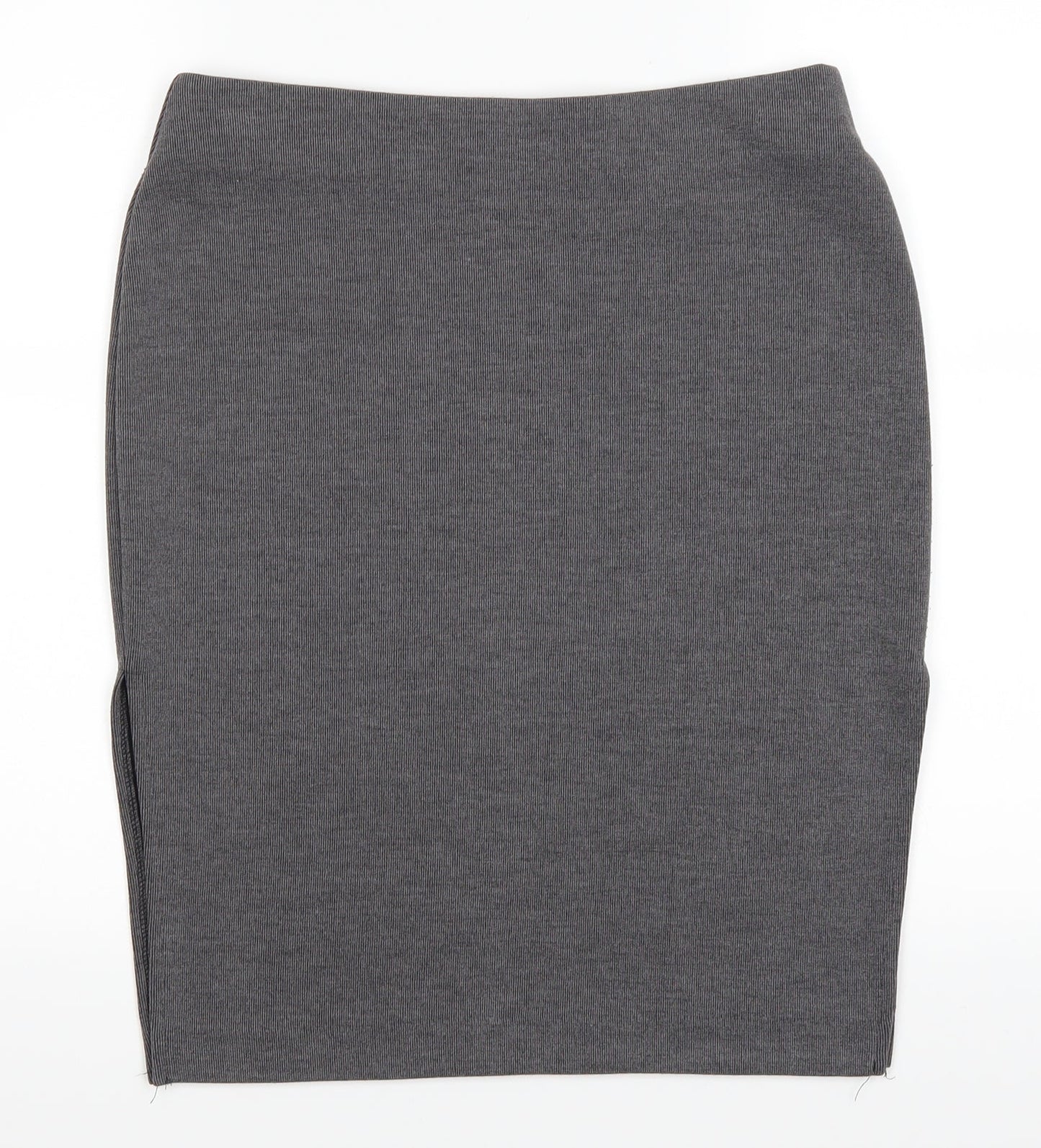 Preworn Womens Grey   A-Line Skirt Size 29 in