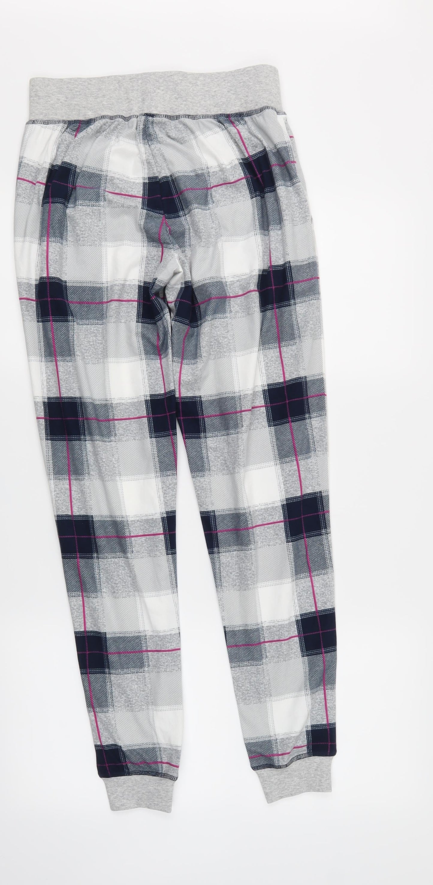 Preworn Womens Multicoloured Check  Jogger Leggings  L27 in