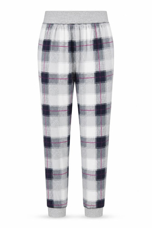 Preworn Womens Multicoloured Check  Jogger Leggings  L27 in