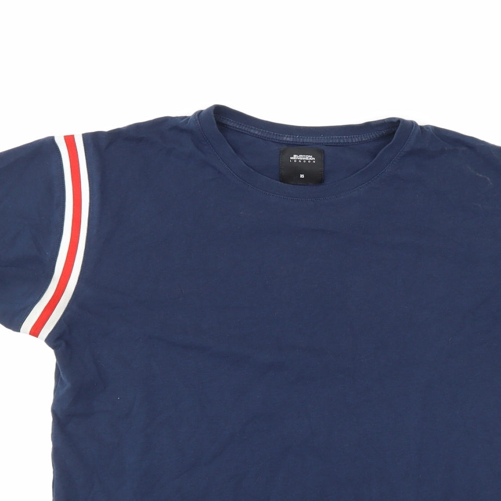 Burton Mens Blue    T-Shirt Size XS