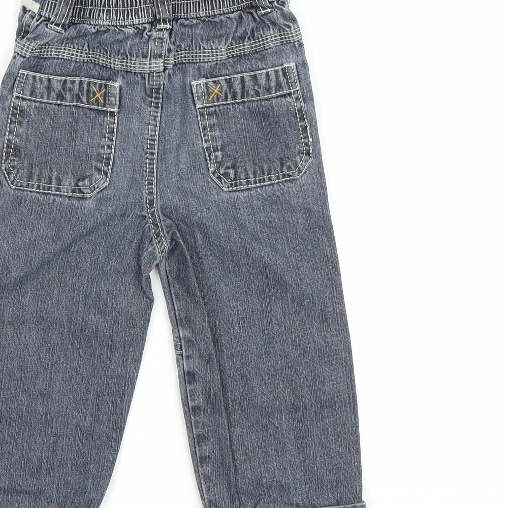 Cherokee Boys Grey  Denim Capri Jeans Size 12-18 Months