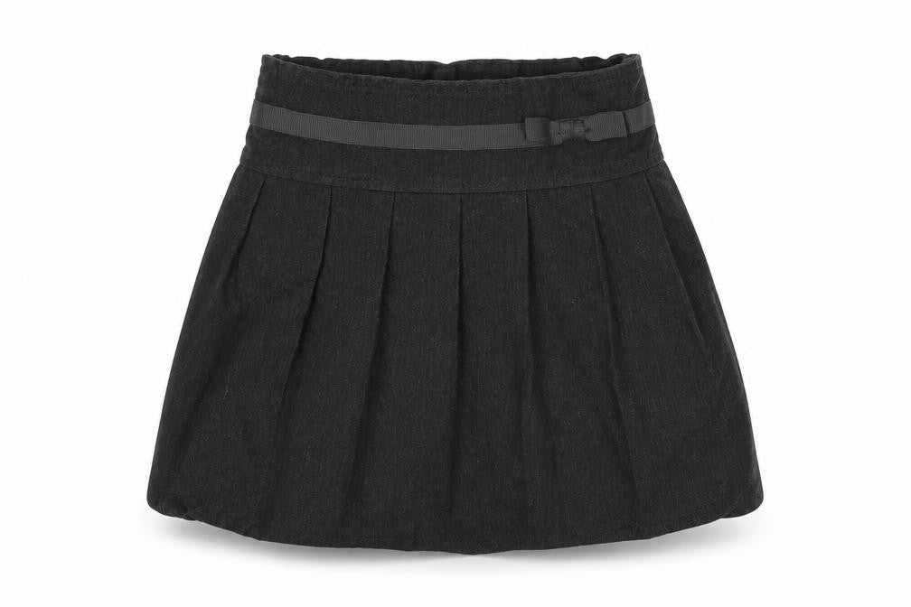 Tu Girls Grey   Pleated Skirt Size 4 Years
