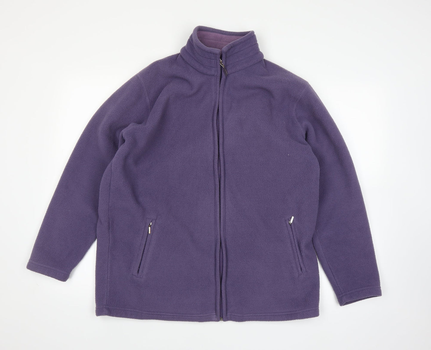 Bonmarché Womens Purple   Full Zip Jumper Size M