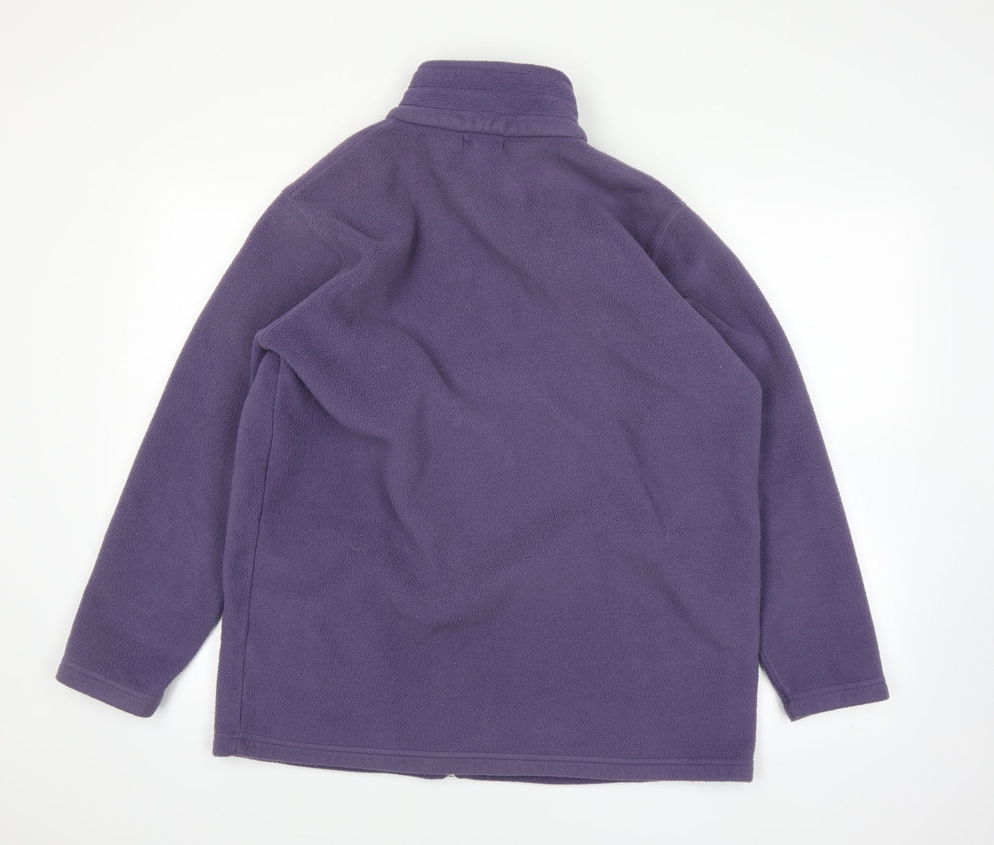 Bonmarché Womens Purple   Full Zip Jumper Size M